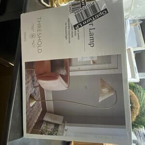 Threshold Floor Lamp Brass Finish